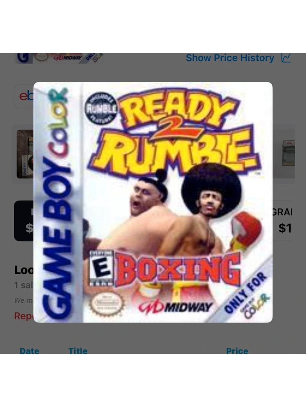 Ready 2 Rumble Boxing for Nintendo Gameboy Color - Picture 3 of 3